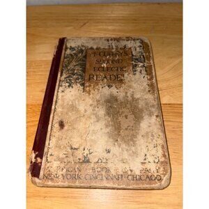 McGuffeys Second Eclectic Reader Hardcover Book 1896 William H. Sadlier Co.